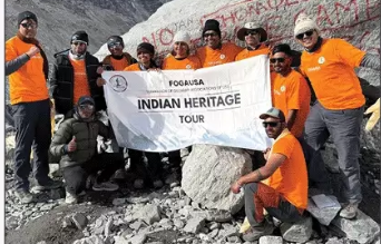FOGAUSA - Youth Team reaches Mt. Everest base camp!